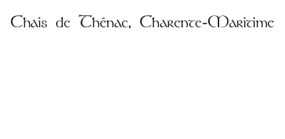 Chais de Thénac, Charente-Maritime


Dortoir, Gîtes, hôtels et chambres d’hôtes...